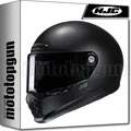 Produktbild: INTEGRALHELM FÜR MOTORRAD HJC V10  SCHWARZ SEIDENMATT XL