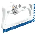 Produktbild: FUGINATOR® | Fugenbürste für Bad, WC & Küche – Handliche Bürste zur Fugenreinigung von Wand- & Bodenfliesen – Effektive Spaltreinigungsbürste für Enge Zwischenräume – Made in Germany – Weiß/Blau