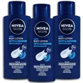 Produktbild: 3 er Pack NIVEA MEN Body Lotion Revitalisierend 3 x 250ml