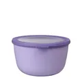 Produktbild: Mepal Multi Bowl Cirqula Round - Mikrowellen Geschir - Geeignet als Luftdichte Aufbewahrungsbox für den Kühlschrank, Mikrowellengeschirr & als Frischhaltedosen - 2000 ml - Vivid lilac