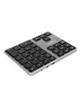 Produktbild: LogiLink Keypad Bluetooth aluminum space grey - Numpad - Grau