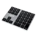 Produktbild: LogiLink Keypad ID0187, 35 Tasten, Aluminium, space grey, Bluetooth
