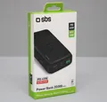 Produktbild: SBS Powerbank 20.000mAh Ultra Fast USB-C PD 45W & USB-A AFC 18W Schwarz - NEU