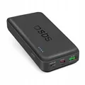 Produktbild: 2x Powerbank 20000 mAh 45W USB + USB-C Schwarz, PD Schnellladen
