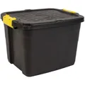 Produktbild: STRATA Heavy Duty Aufbewahrungsbox 42L robuste Lagerbox aus Kunststoff + Deckel