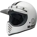 Produktbild: Bell Moto-3 Steve McQueen Motocross Helm, schwarz-weiss, Größe S für Männer