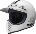 Produktbild: BELL HELM MOTO-3 ECE6 SMQ AGS WHITE/BLACK S