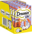 Produktbild: Dreamies Mix Katzensnacks mit Huhn & Ente – Außen knusprig & innen cremig – 6 x