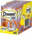 Produktbild: DREAMIES KATZENSNACKS SNACK KNUSPRIGE TASCHEN ZARTER FÜLLUNG MIT MIX 6x60gr