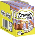 Produktbild: DREAMIES Klassiker Katzensnacks Huhn Ente knusprige Taschen zarte Füllung 6x60g