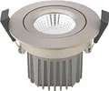 Produktbild: SIGOR Einbauleuchte Diled 10W 730lm 4000K dimmbar Stahl 36°