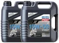 Produktbild: Liqui Moly Motoröl 4T 15W-50 Street Motorbike 1689 2x4 Liter