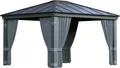 Produktbild: Palram - Canopia Pavillon Vorhang Zubehör für Pavillon Dallas 4300 Grau