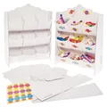 Produktbild: Baker Ross FN092 Anzeige Pick & Mix Ständer-Set – 1 Stück, DIY-Süßigkeitenständer für Hochzeiten, Geburtstage, Partys
