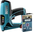 Produktbild: Novus Tools 031-0370 Elektrotacker Klammerntyp Typ 11, Typ 53F Klammernlänge 6 - 14mm