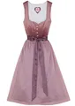 Produktbild: Spieth & Wensky Dirndl Düne Lange-Dirndl Kleid 2-teiliges Trachtenkleid, Lila, 42