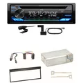 Produktbild: JVC KD-DB922BT Bluetooth Digitalradio USB CD Einbauset für Skoda Fabia 6Y