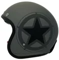 Produktbild: Apex Motorradhelm JI100 Star Jethelm, antifog beschichtet,geeignet für Brillenträger,vorbereitet für Pi