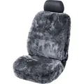 Produktbild: CarComfort Autositzbezug Trish aus Lammfell Einzelsitz anthrazit, 20038 - Grau