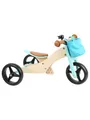 Produktbild: Small Foot - Wooden Tricycle and Balance Bike 2in1 Turquoise