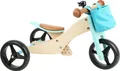 Produktbild: Laufrad-Trike 2 in 1 Türkis Holz ca. 64 x 38 x 36 cm Sitzhöhe ca. 24 - 28 cm