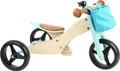 Produktbild: Laufrad-Trike 2 in 1 Türkis, Dreirad, Sitzhöhe 24-34 cm, belastbar bis 50 kg
