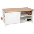 Produktbild: needs&wants Katzenschrank, Weiß, Holz, 110x55x50 cm, Waschküche, Mehrzweckschränke