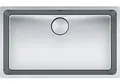 Produktbild: Franke Mythos MYX 110-70 - 122.0625.060 Edelstahlspüle gebürstet