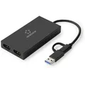 Produktbild: Renkforce RF-VDA-301 Externe Grafikkarte Dockingstation HDMI 4K USB-3.0