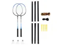 Produktbild: Nils Badmintonschläger Badmintonset mit 2 Schlägern, Federbällen und Netz