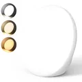 Produktbild: AUINSKY Tageslichtlampe 10000 Lux, Lichttherapielampe mit Einstellbaren Lichtfarben, Helligkeiten und Timer-Einstellungen, UV-Freie Sonnenlampe für den Arbeitsplatz oder Zuhause, Weiß