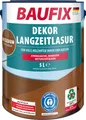 Produktbild: BAUFIX Dekor Langzeitlasur nussbaum seidenmatt, 5 Liter, Holzlasur