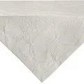 Produktbild: Erwin Müller Tischwäsche, Mitteldecke, Tischdecke mit Jaquardmuster, Serie Arnsberg hellgrau Größe 80x80 cm - Robustes Gewebe ist bügelleicht und Lange haltbar, mit hochwertigem Kuvertsaum