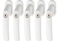 Produktbild: ABUS Fenstergriff, ABUS FG200 W AB208 5er Set - weiß
