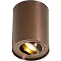 Produktbild: Moderner Deckenstrahler dunkelbronze dreh- und neigbar - Rondoo Up