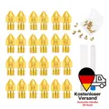 Produktbild: 24pcs 0.2/0.3/0.4/0.5/0.6/0.8/1.0mm Messing MK8 3D Drucker Düsen Nozzle Extruder