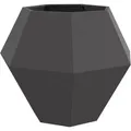 Produktbild: vidaXL Pflanzkübel Schwarz 100 x 100 x 80 cm Stahl 884024