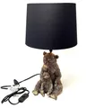 Produktbild: Tischlampe, Leuchte Bären H. 45cm antik gold aus Kunststein Formano WA
