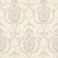 Produktbild: Rasch Tapete 532104 - Vliestapete in Creme-Weiß mit Ornamenten im Barock-Stil aus der Kollektion Trianon XII - 10,05m x 0,53m (LxB)
