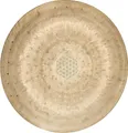 Produktbild: Sonic Energy 14 Zoll Wind Gong – Feng Gong mit Lebensblume Symbol – Für Orchester, Meditation, Klangheilung – Inkl. Schlägel (WGFOL14)