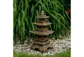 Produktbild: gartendekoparadies.de Gartenfigur Steinlampe Pagode japanische Steinlaterne, H. 46 cm, 14 kg, Frostsicher
