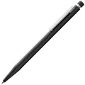 Produktbild: Lamy cp1 black Druckbleistift – minimalistischer Bleistift in elegantem Gehäuse aus Ganzmetall – abgefederter Edelstahl-Clip – inkl. Feinstrichmine M 41 in Strichbreite 0,7 mm & Radiertip