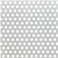 Produktbild: Alberts Lochblech Aluminium Natur 250 X 0,8 X 500 Mm Runde Lochung Lochblech