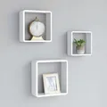 Produktbild: Würfelregale 3 Stk. Weiß MDF