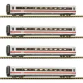 Produktbild: Fleischmann 7760004 N 4er Set Ergänzungswagen für ICE 2 BR 402 DB AG VI Neu