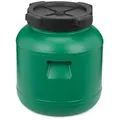 Produktbild: Garronda Regentonne 10L Plastikfass Lebensmittelfass Sauerkrautfass Hobbock Garten GD-0078, 10 l, BPA-Frei grün 10 l