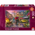 Produktbild: Schmidt Spiele Regenzauber in Paris Puzzle Erwachsenenpuzzle Standard 500 Teile