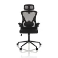 Produktbild: hjh OFFICE Bürostuhl Chefsessel Drehstuhl ARIGANO Stuhl Netzstoff Stoff schwarz