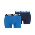 Produktbild: PUMA Herren Basic Boxer 2P Unterwäsche, Blau (True Blue), S