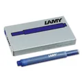 Produktbild: 5x LAMY Tintenpatronen T10 BLAU löschbar für Füller Füllhalter Safari Al Star ..